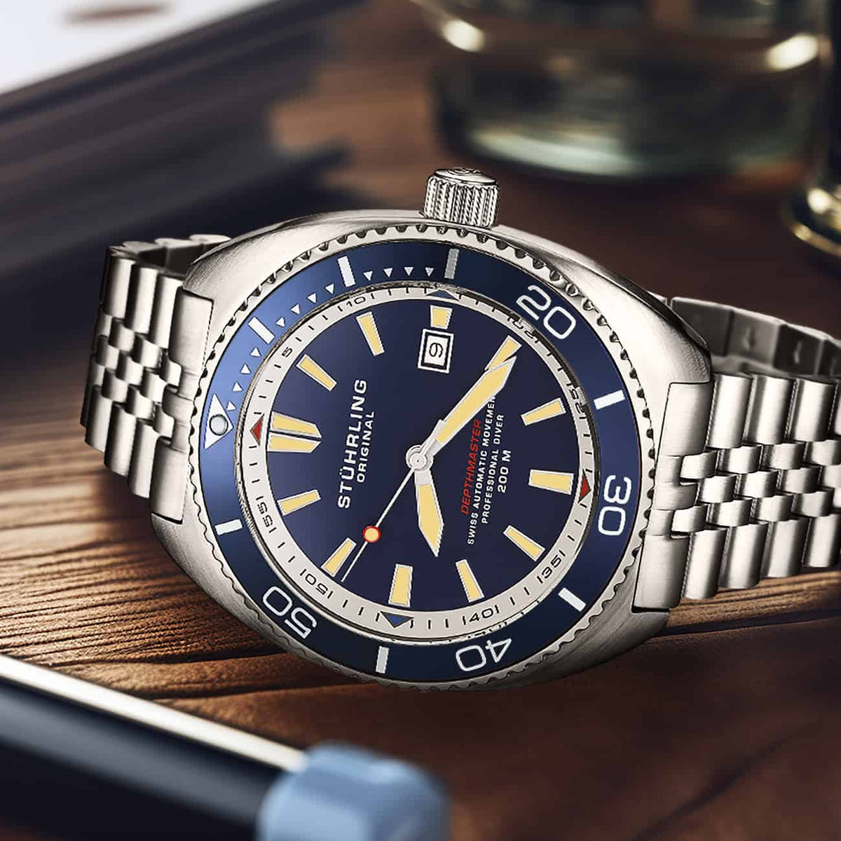 The Swiss Automatic Depthmaster 1008 45mm Diver