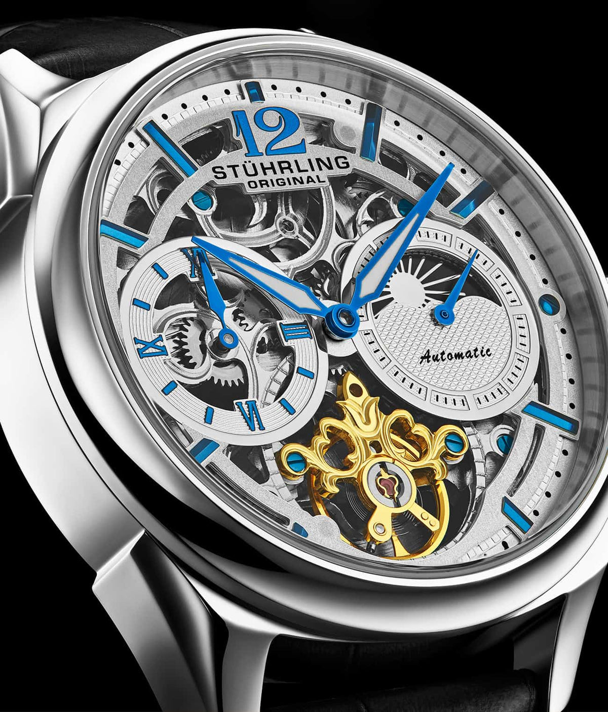 Vanguard 1019 Dual Time Automatic 42mm Skeleton