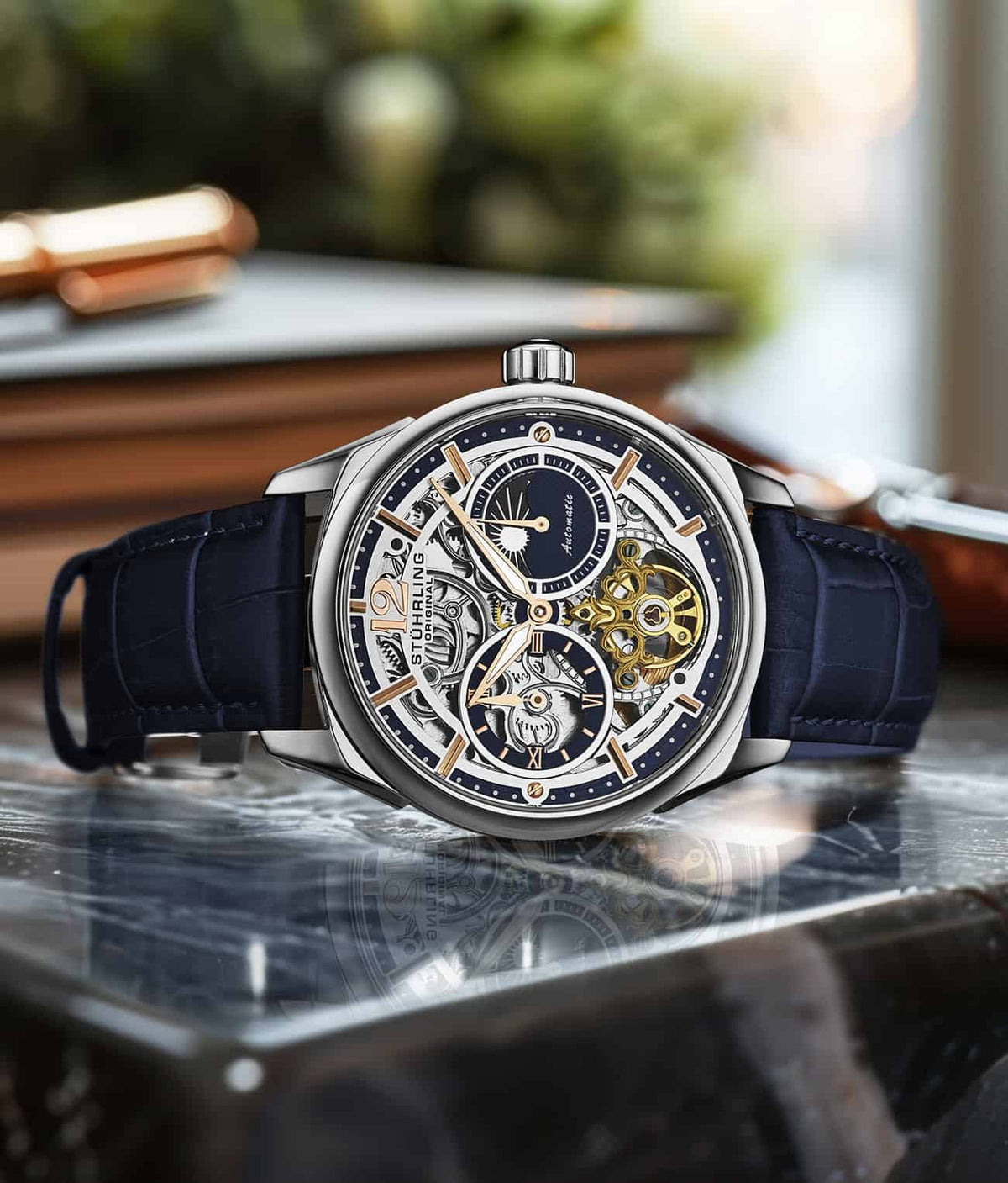 Vanguard 1019 Dual Time Automatic 42mm Skeleton
