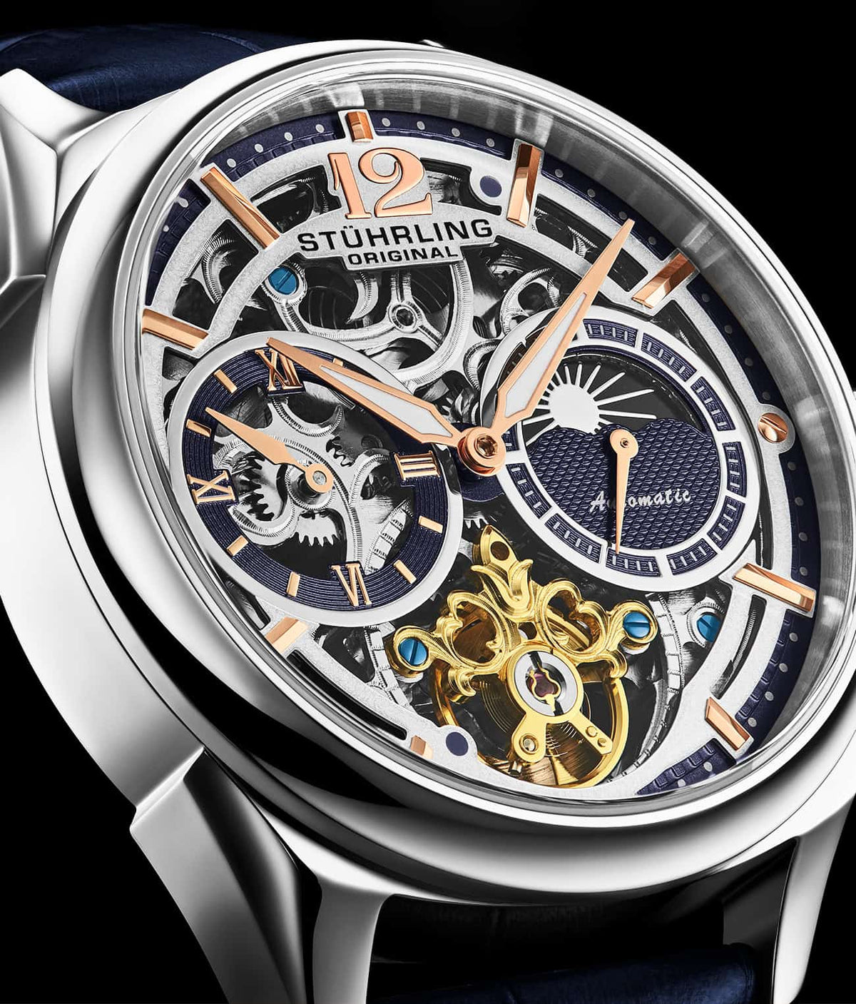Vanguard 1019 Dual Time Automatic 42mm Skeleton