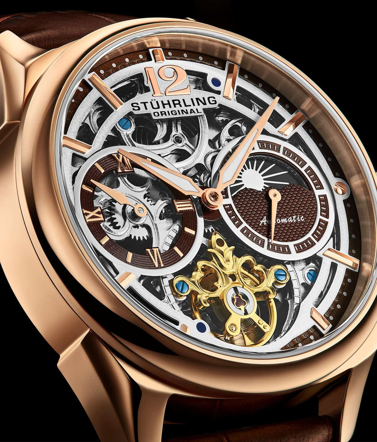 Vanguard 1019 Dual Time Automatic 42mm Skeleton