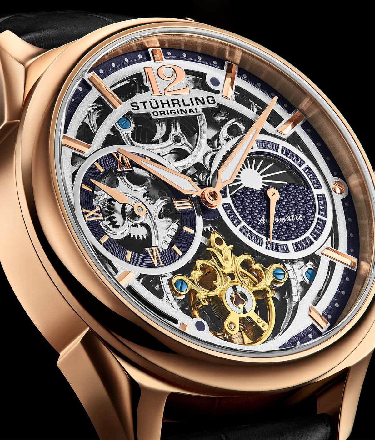 Vanguard 1019 Dual Time Automatic 42mm Skeleton