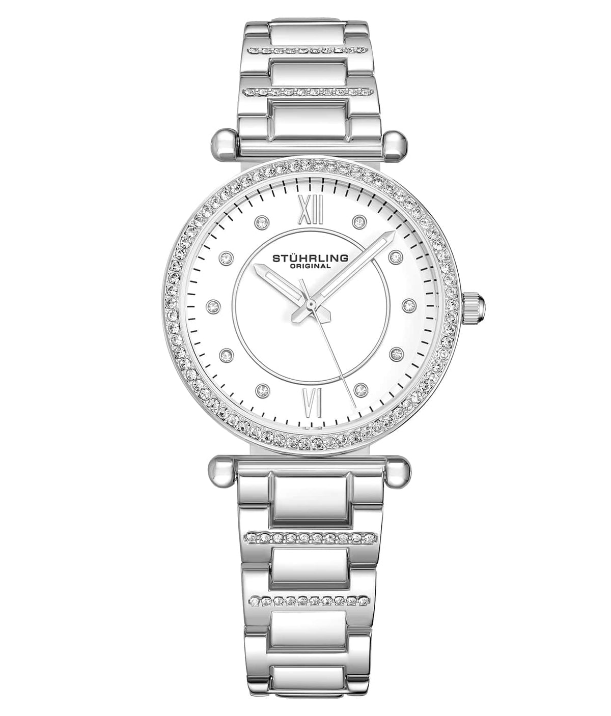 Aria 38mm Elegance Crystal Watch 3906