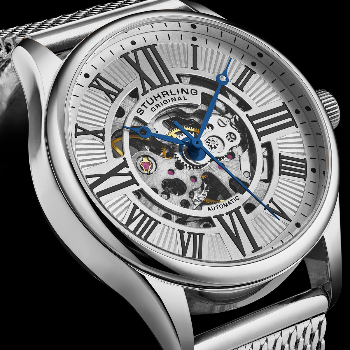 Stührling Atrium Elite 747M Automatic 42mm Skeleton