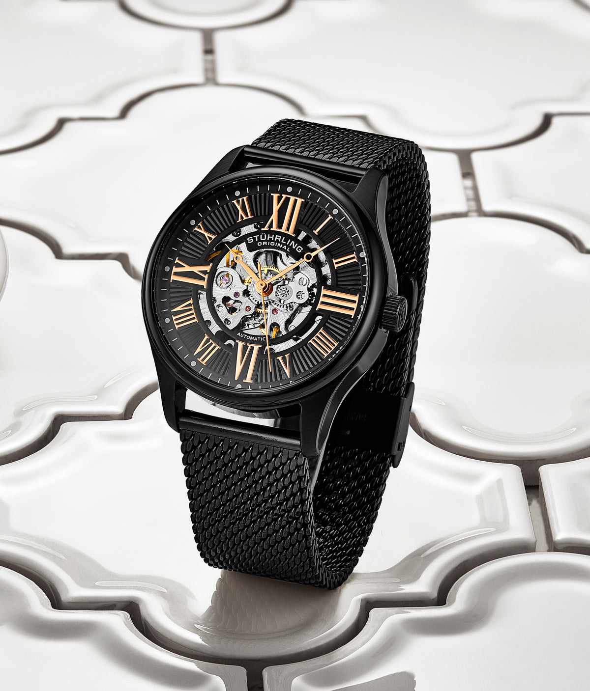 Stührling Atrium Elite 747M Automatic 42mm Skeleton