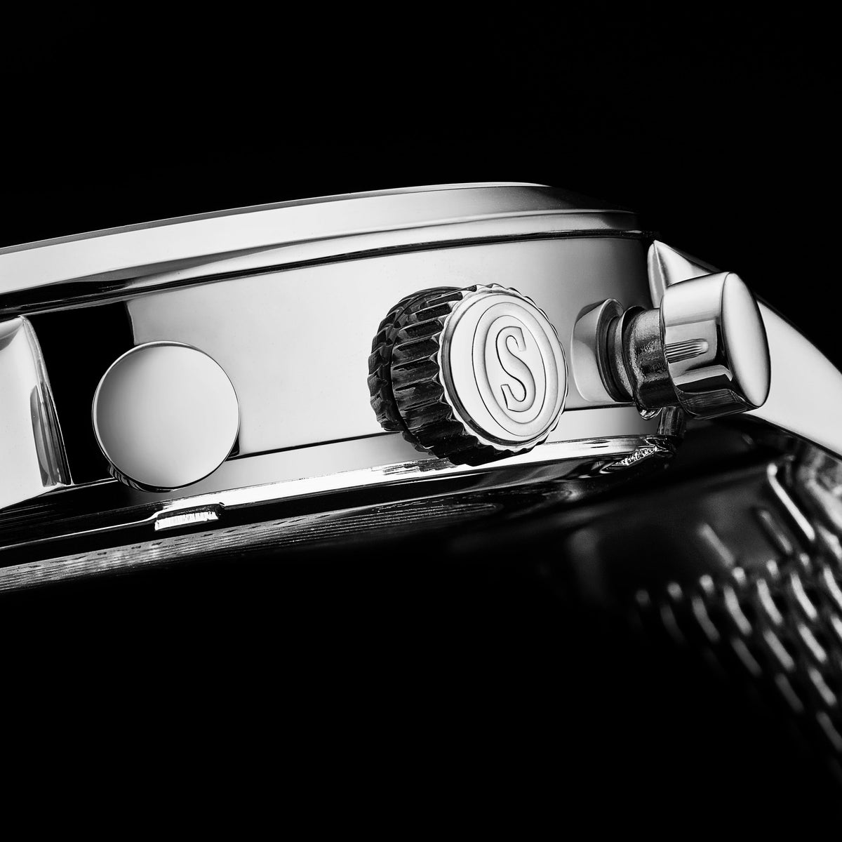 Stührling Preston 3975 Quartz 44mm Chronograph