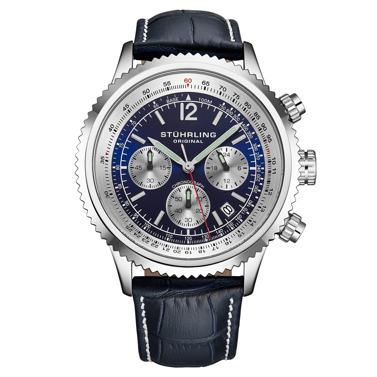 Stührling Turbine 4015 44mm Chronograph
