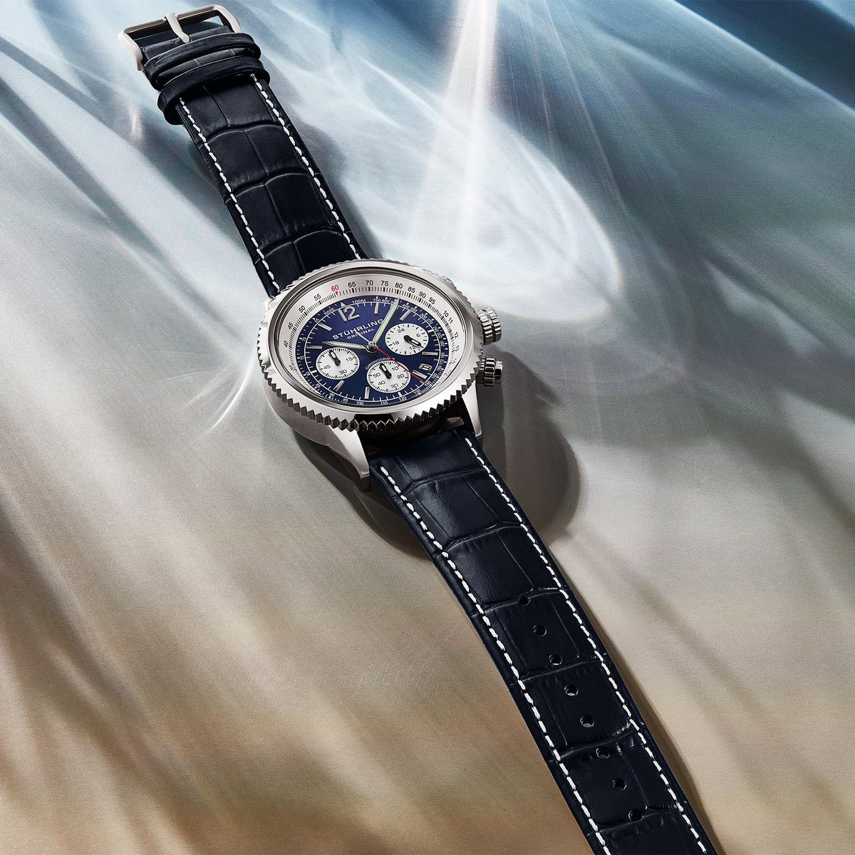Stührling Turbine 4015 44mm Chronograph