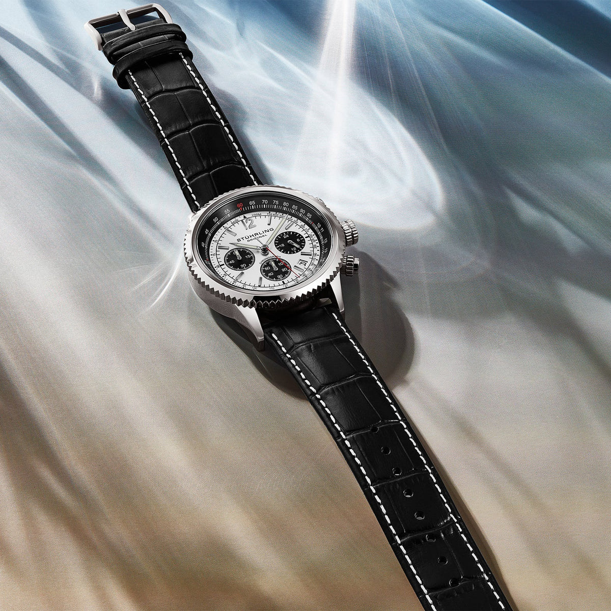 Stührling Turbine 4015 44mm Chronograph