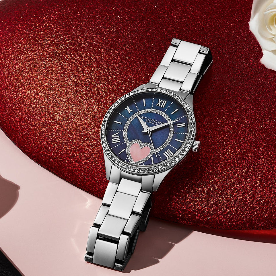 Stührling Saylor 38mm Mother of Pearl Quartz 4019 Classic