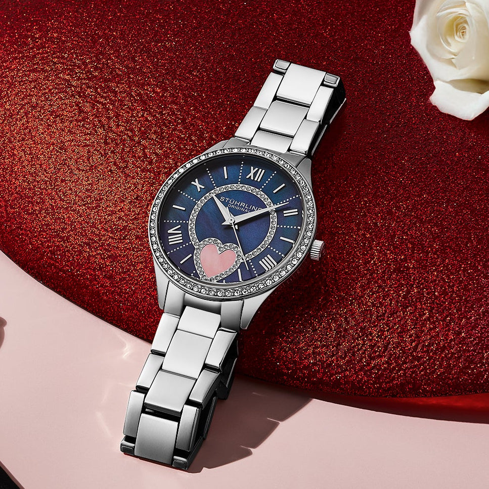 Stührling Saylor 38mm Mother of Pearl Quartz 4019 Classic