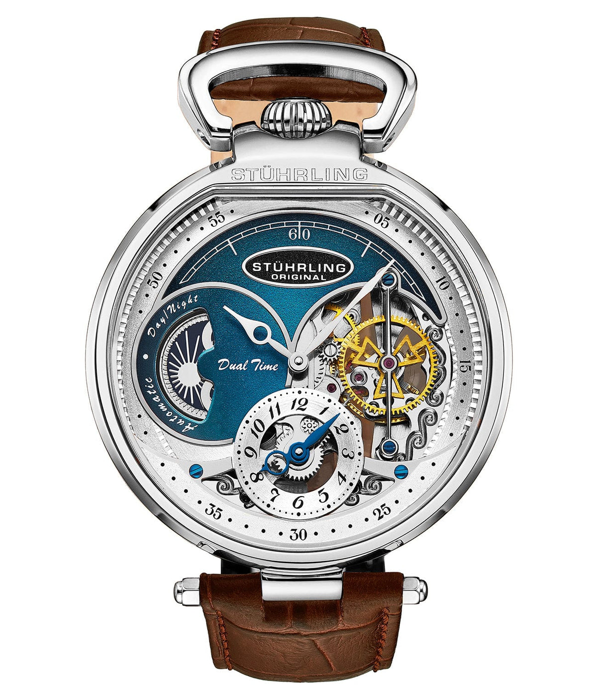 Modena Dual Time Automatic 4033 46mm Skeleton