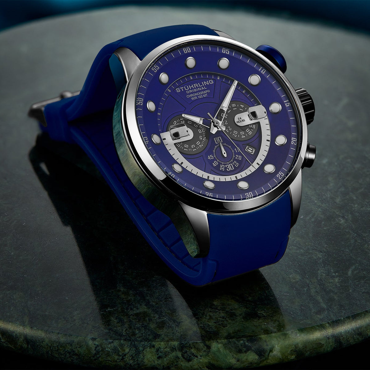Stührling Aquatic Force 4053 Chronograph 50mm