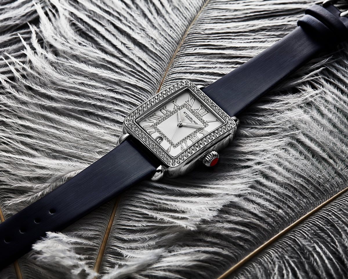 Stührling VivreLuxe 4060L 34mm Rectangle Ladies Quartz Fashion Watch