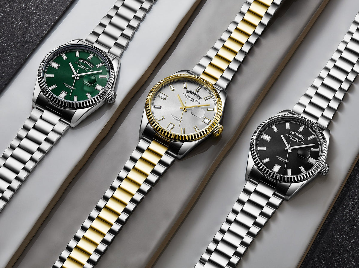 Stührling Sovrano 4070 Luxury Watch 42mm