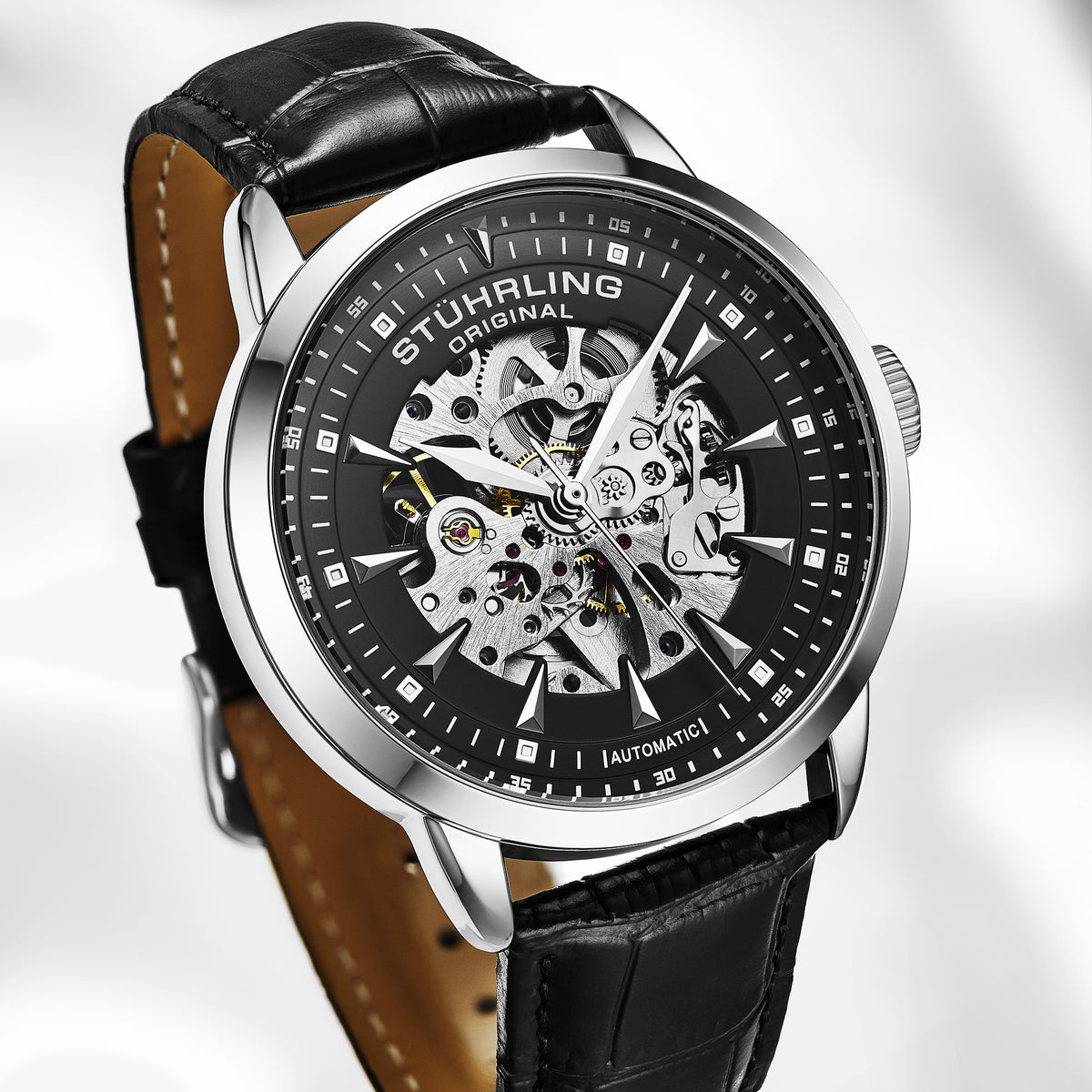 Stührling Executive Reserve 4071 Mens Watch 44mm