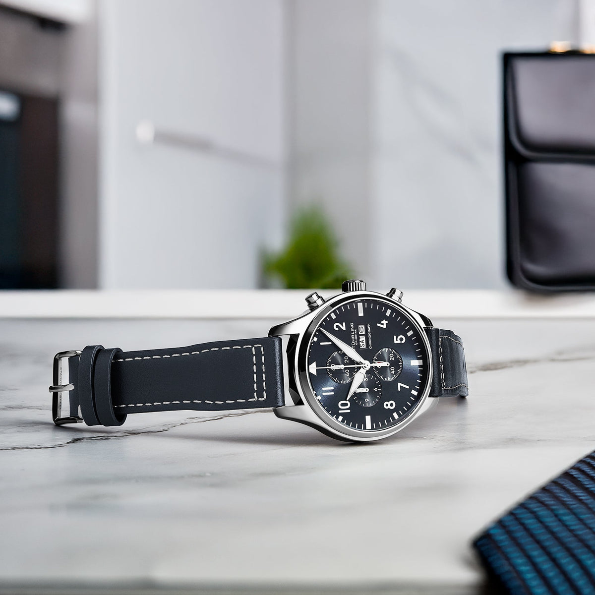 Stührling Navigator Chrono 4075 Men's 43mm