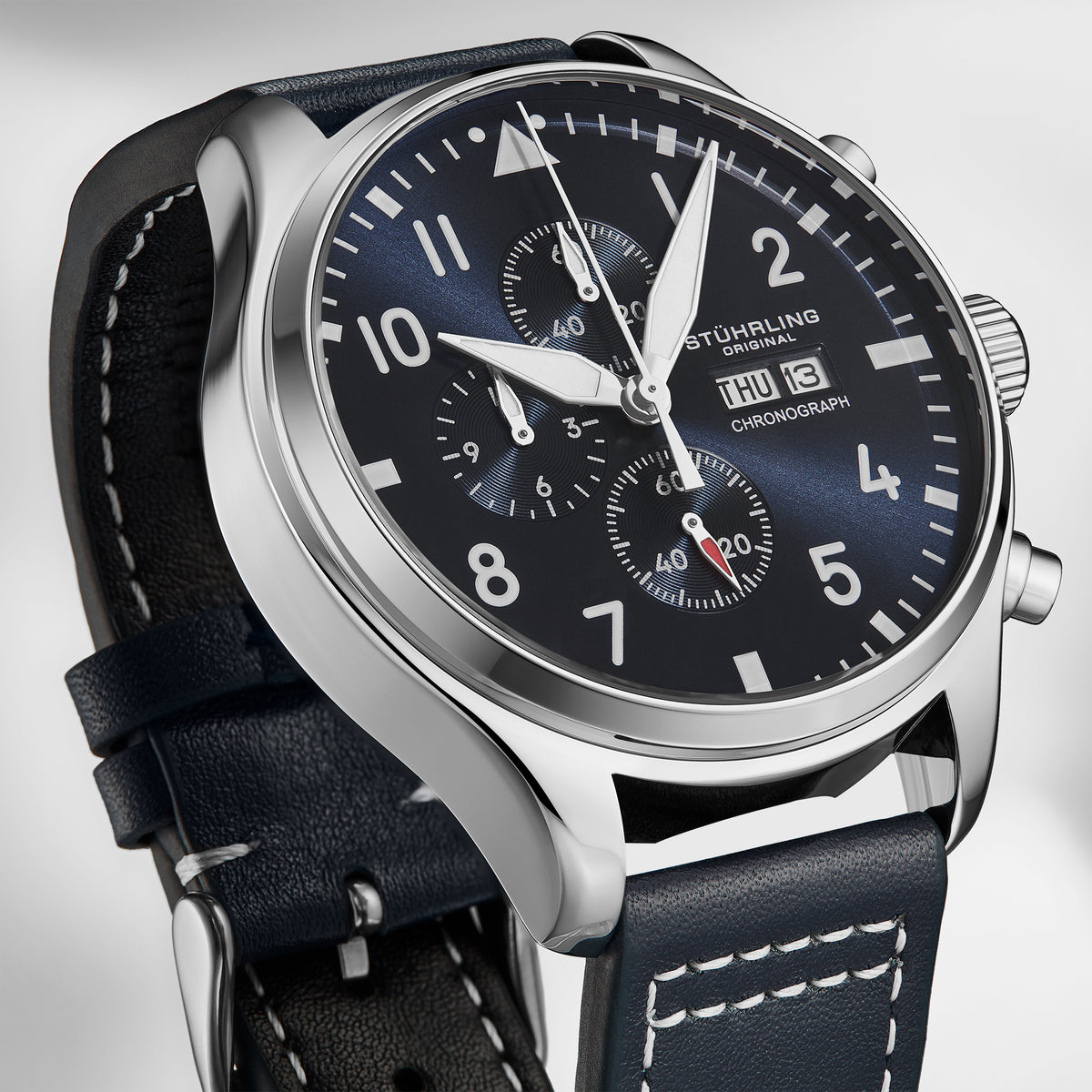 Stührling Navigator Chrono 4075 Men's 43mm