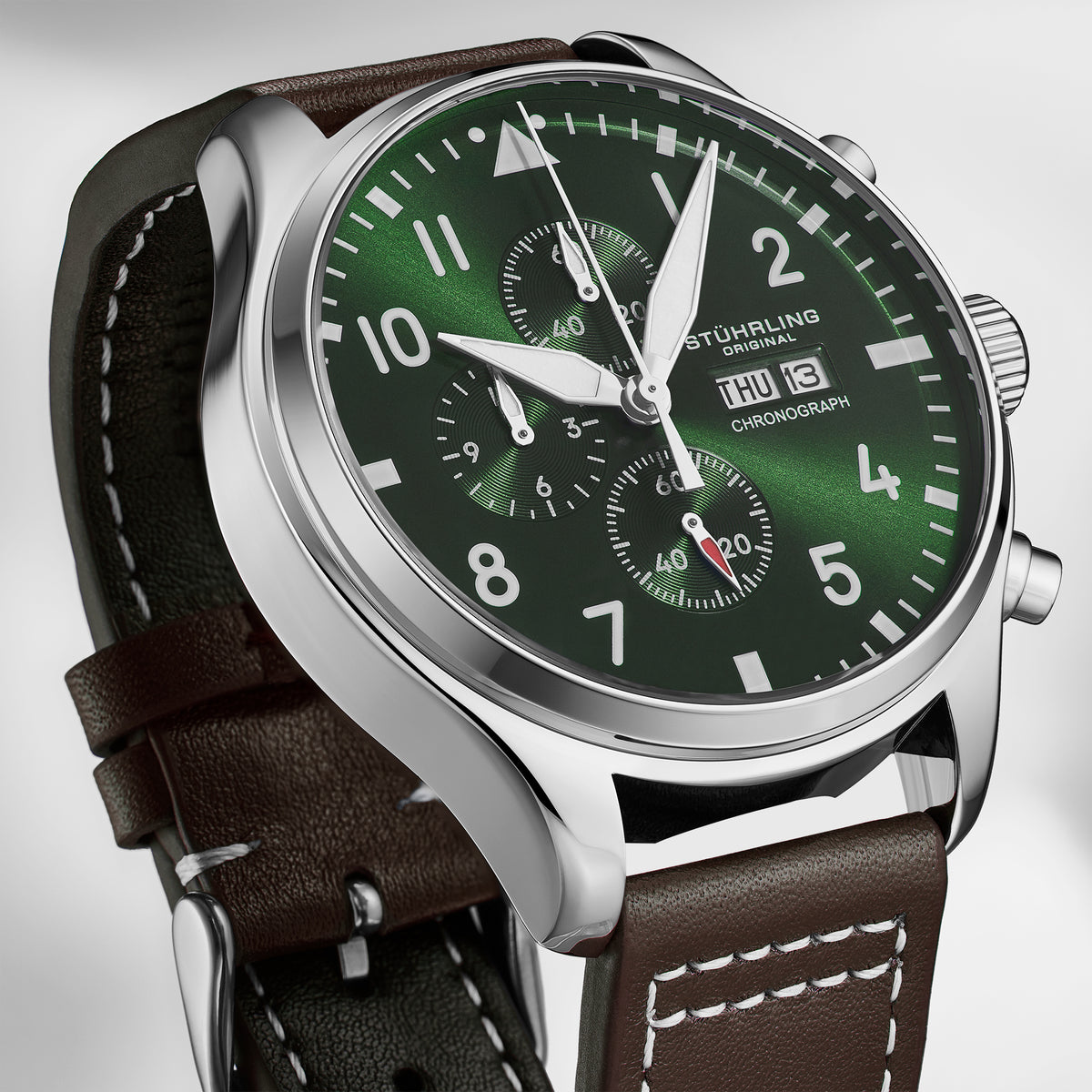 Stührling Navigator Chrono 4075 Men's 43mm