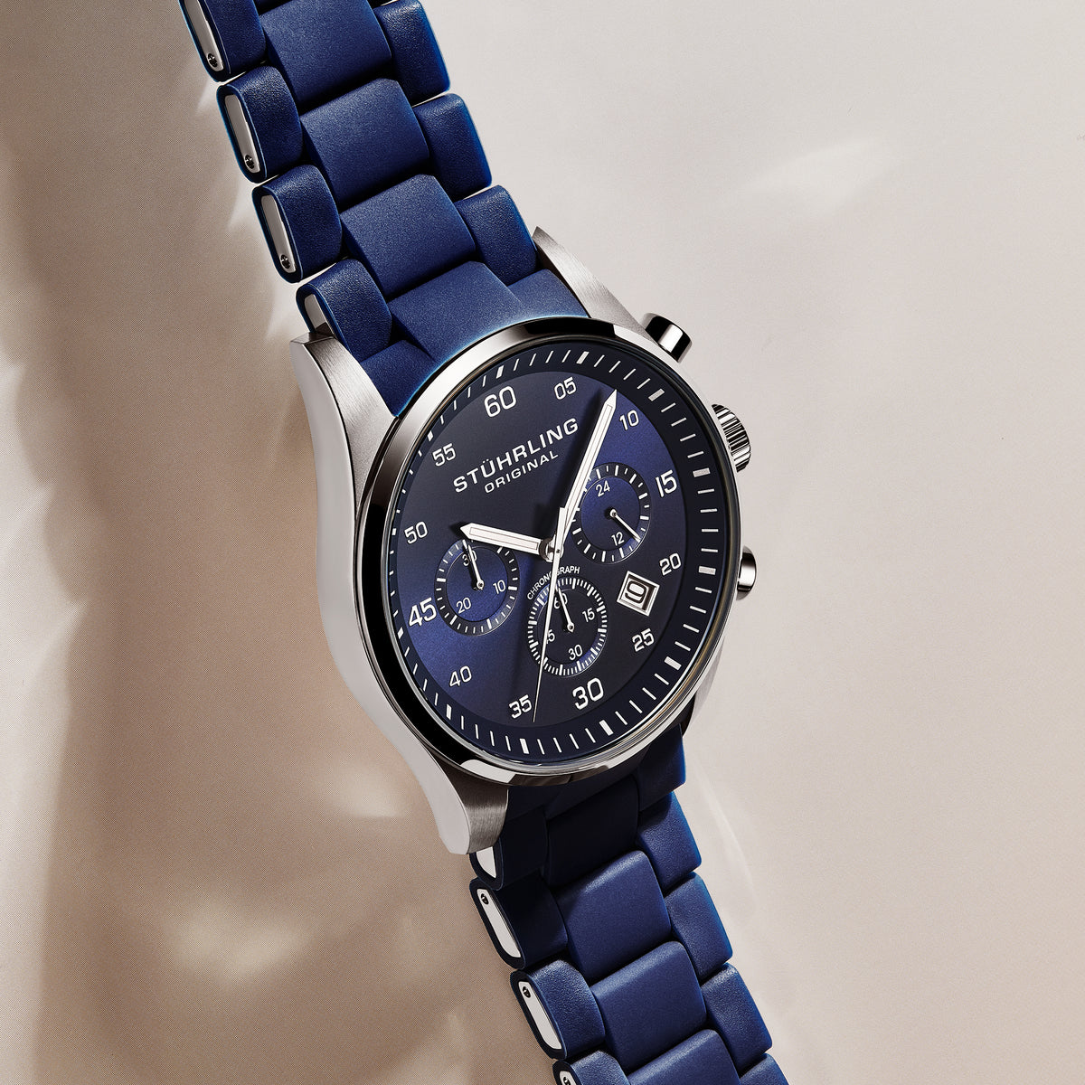 Stührling Velocity 4076 Mens Quartz 43mm