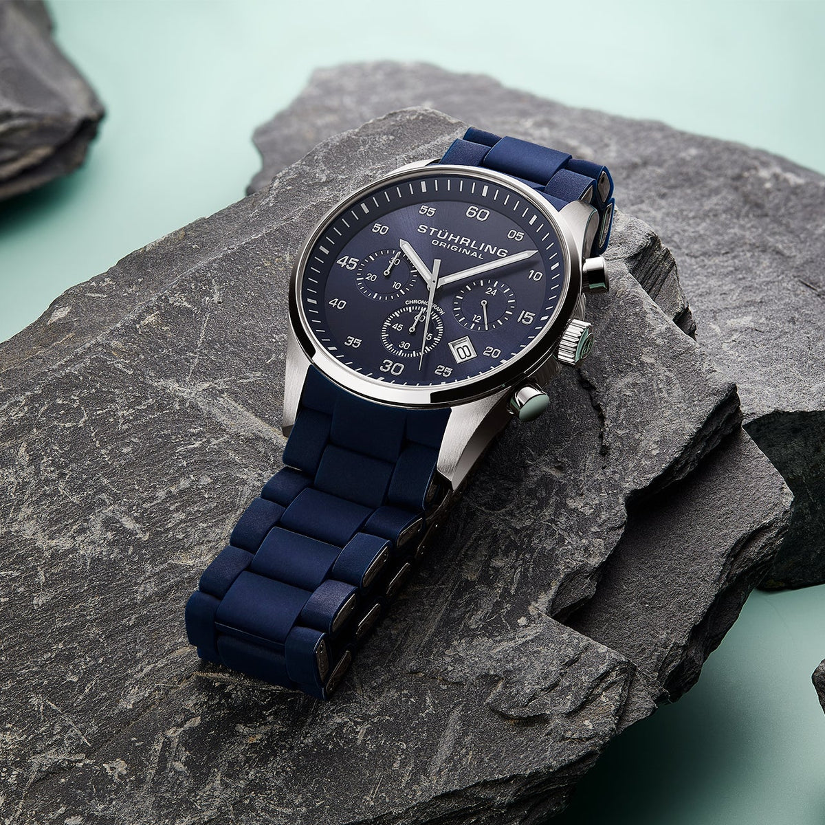 Stührling Velocity 4076 Mens Quartz 43mm