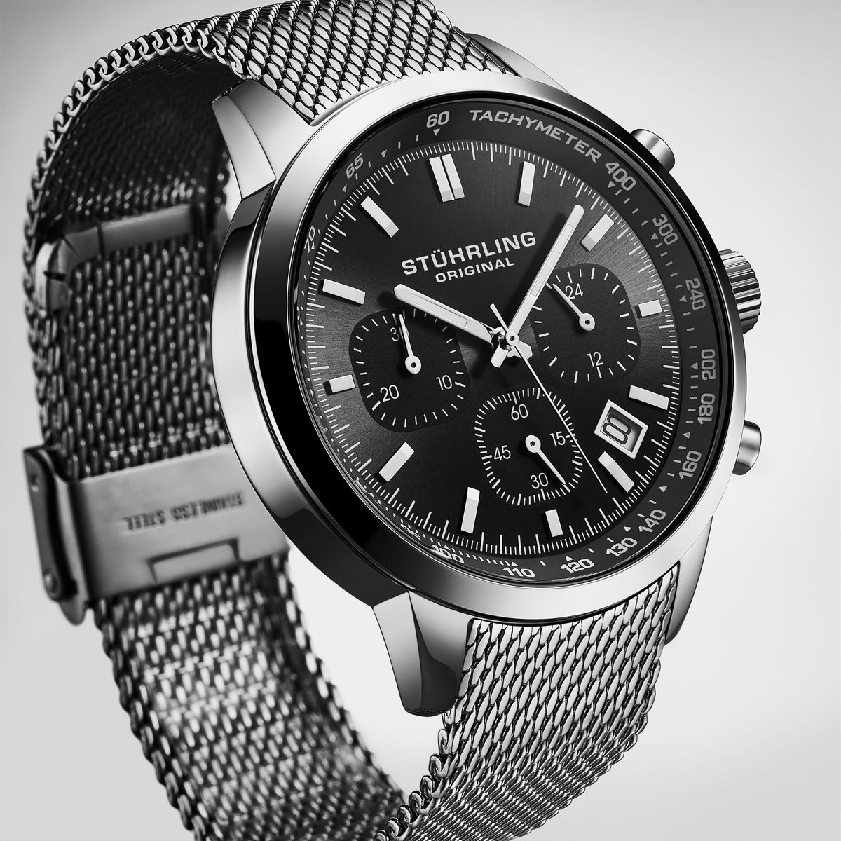 Stührling Chronoport 4082 Men's 44mm
