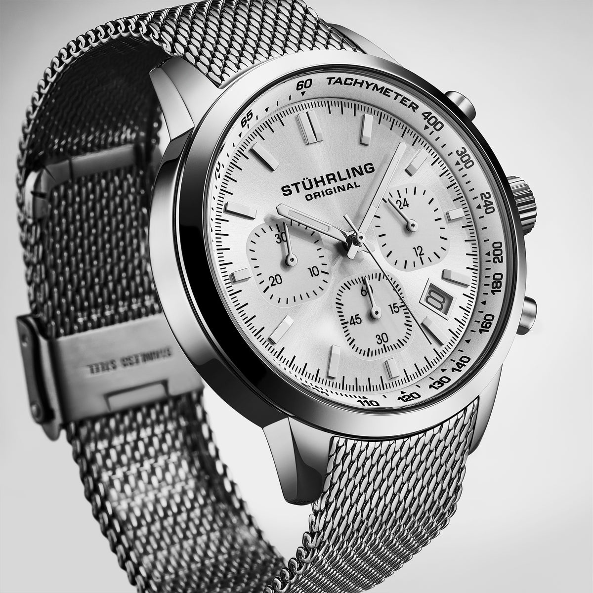 Stührling Chronoport 4082 Men's 44mm