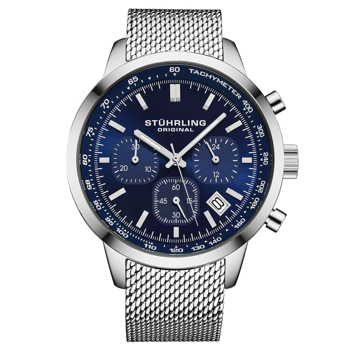 Stührling Chronoport 4082 Men's 44mm