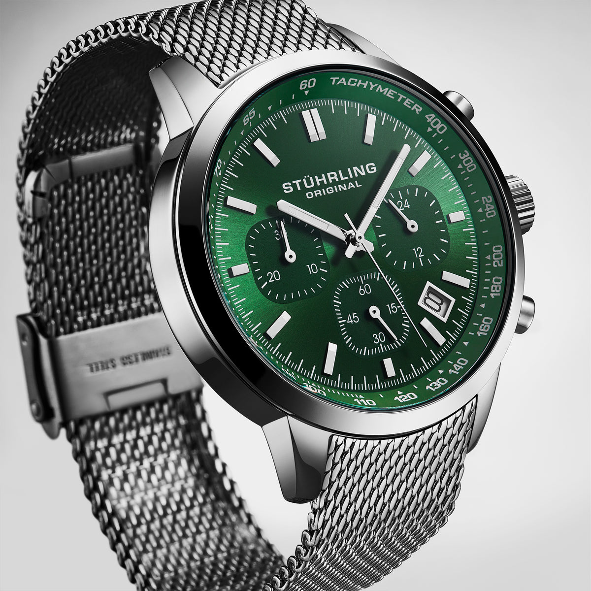 Stührling Chronoport 4082 Men's 44mm