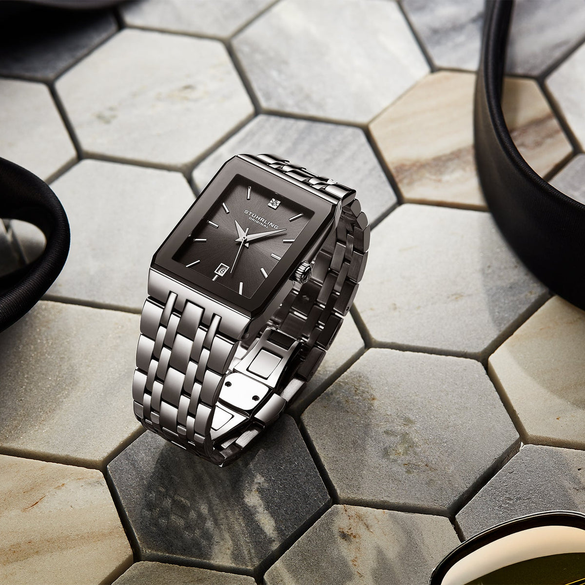 Stührling Empire Edge 4084 Men's 30x45mm