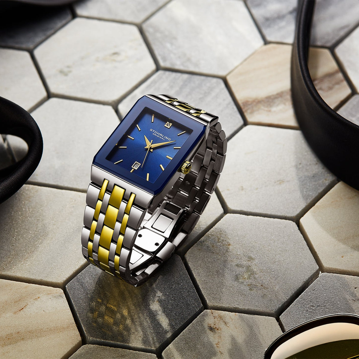 Stührling Empire Edge 4084 Men's 30x45mm