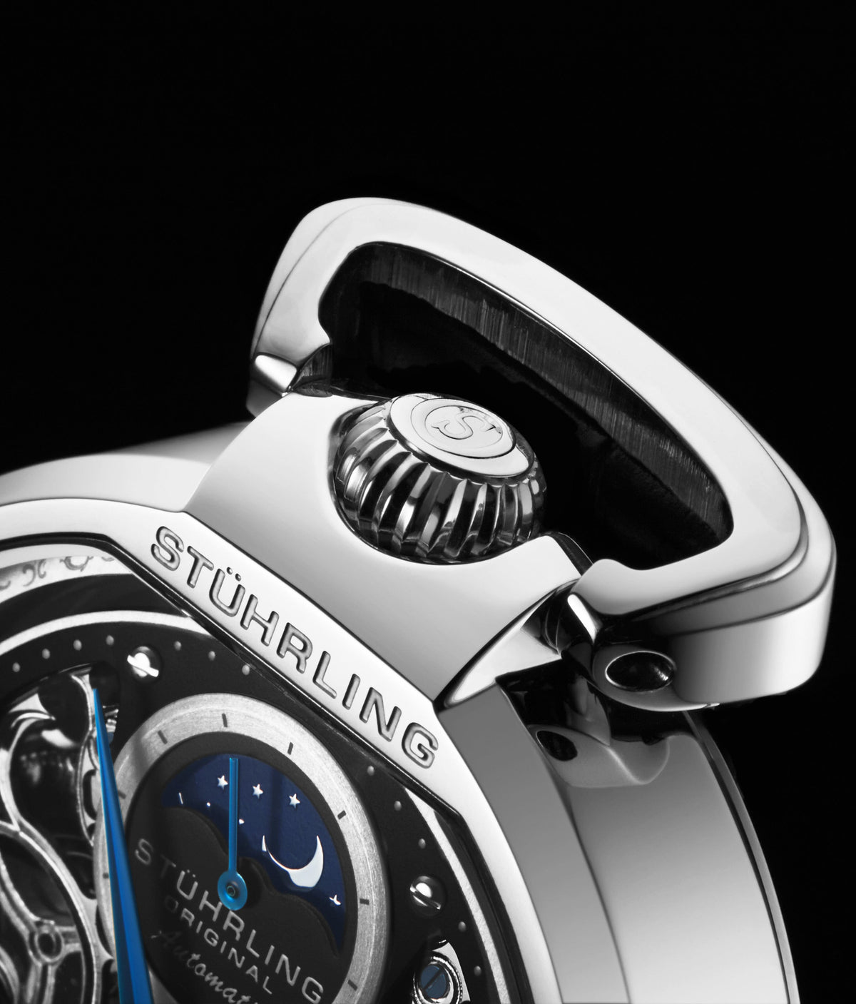 Modena 3954 Dual Time Automatique 46 mm Squelette