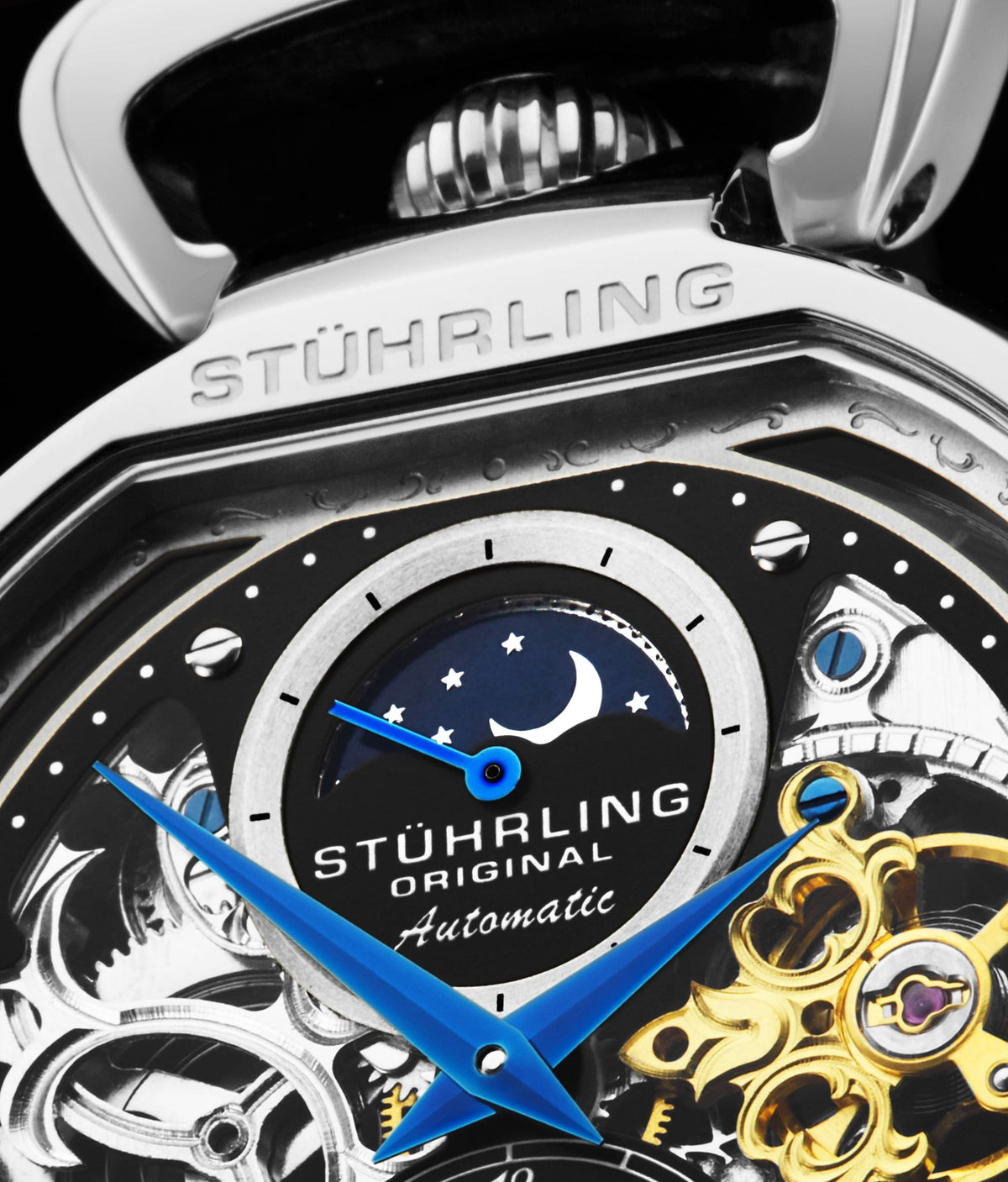 Modena 3954 Dual Time Automatique 46 mm Squelette