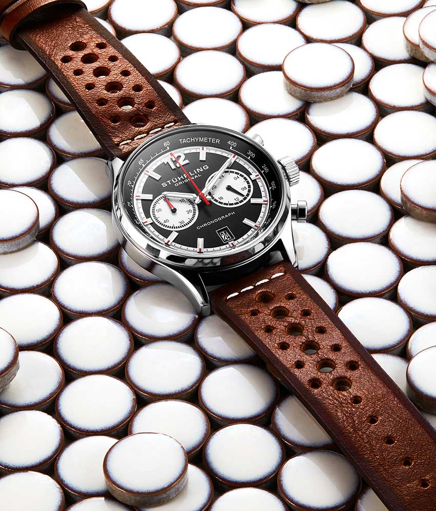 Monaco 933 Quartz 44mm Chronograph