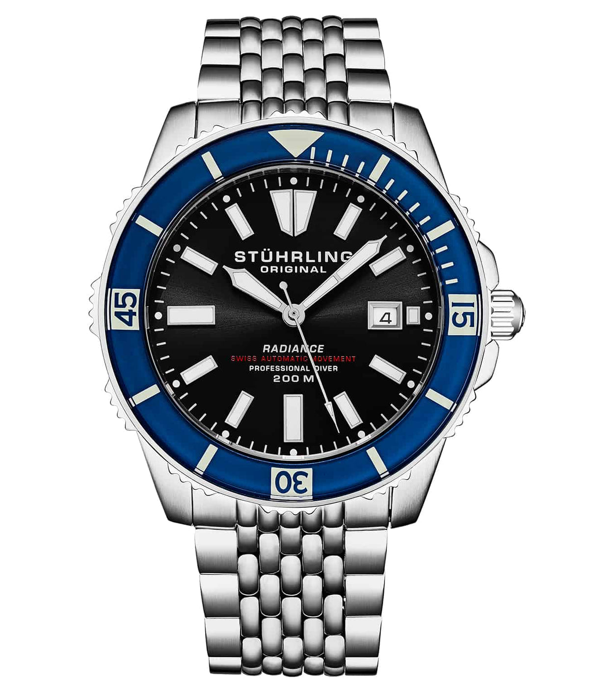 Swiss Automatic Super Luminova Radiance 1006 43mm Watch