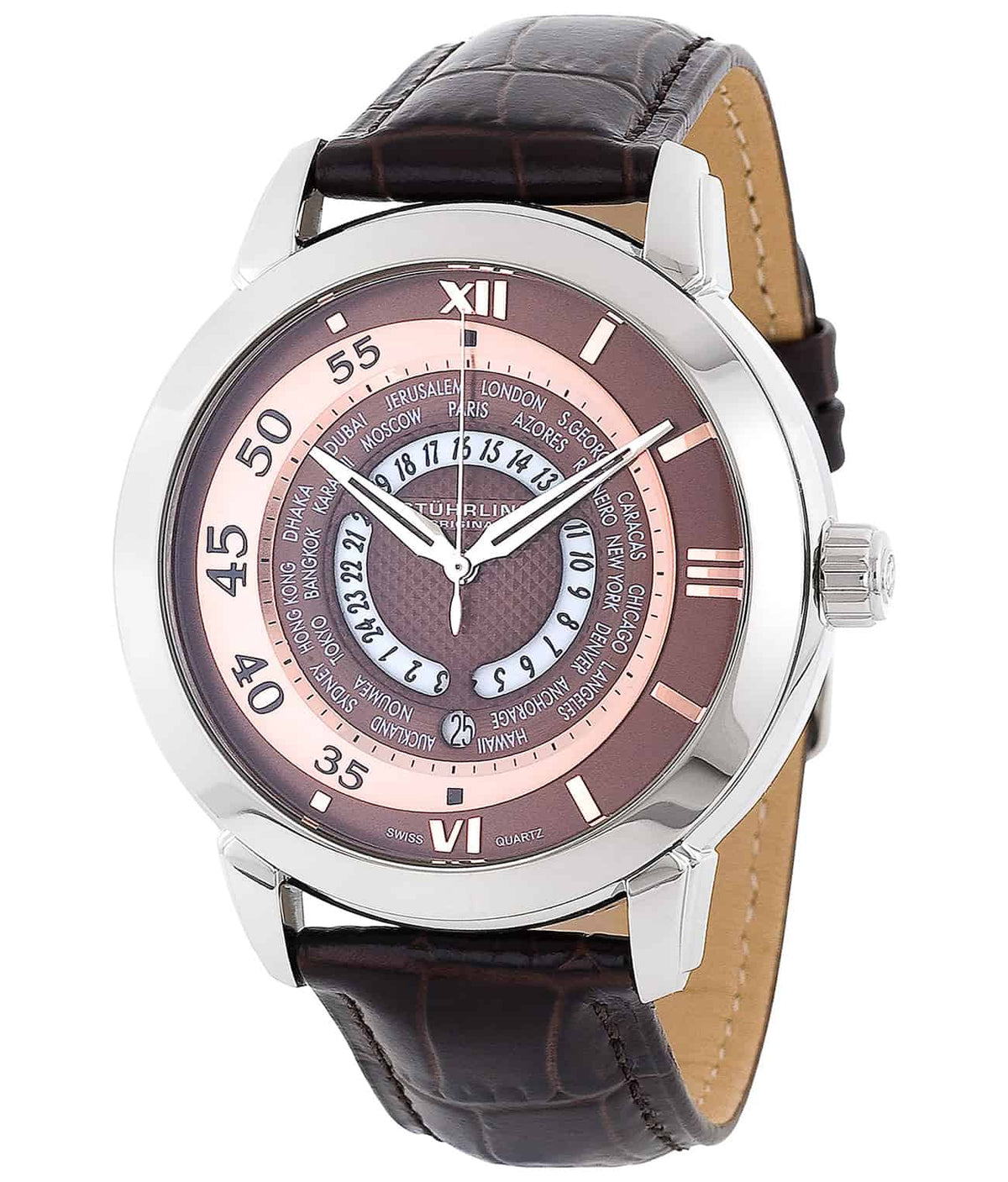 Brown/Silver/Brown