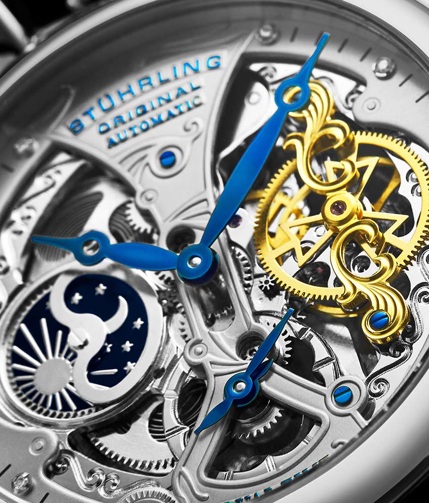 Silver Dial / Silver Case / Black Band