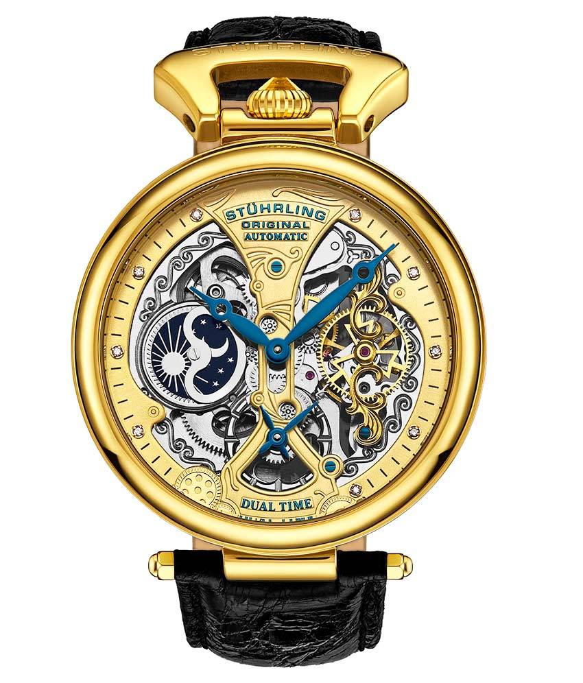 Gold Dial / Gold Case / Black Band