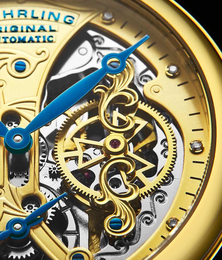 Gold Dial / Gold Case / Black Band