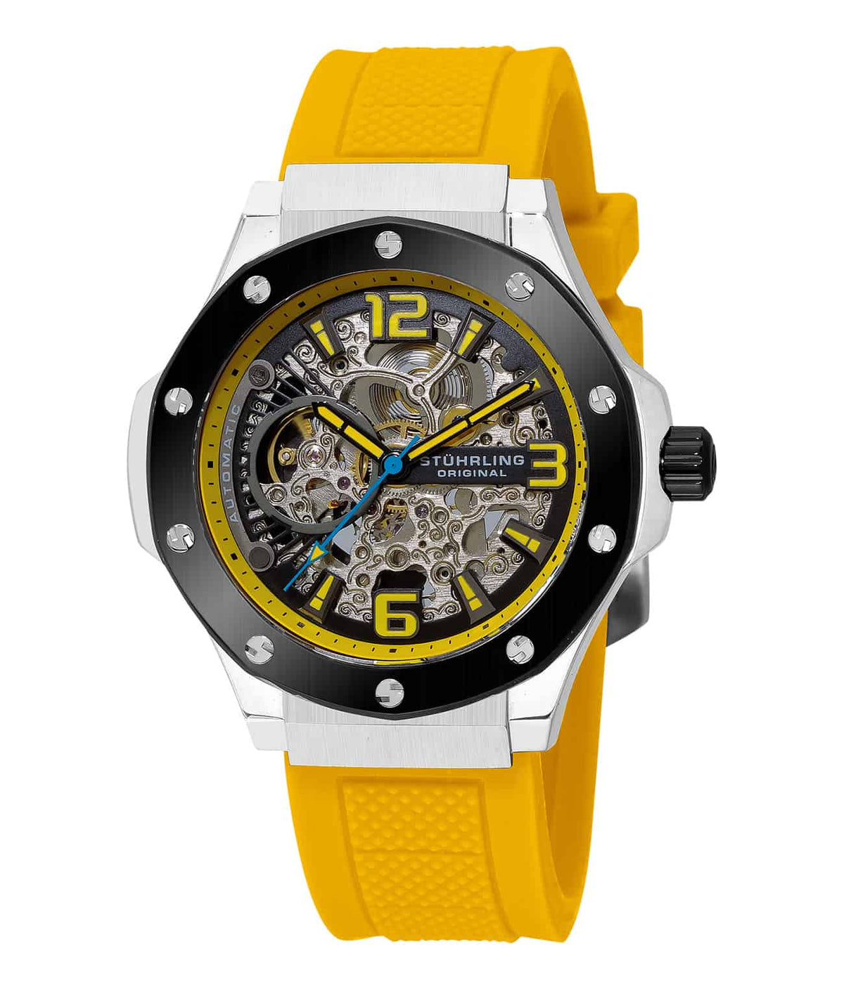 Black/Silver/Yellow