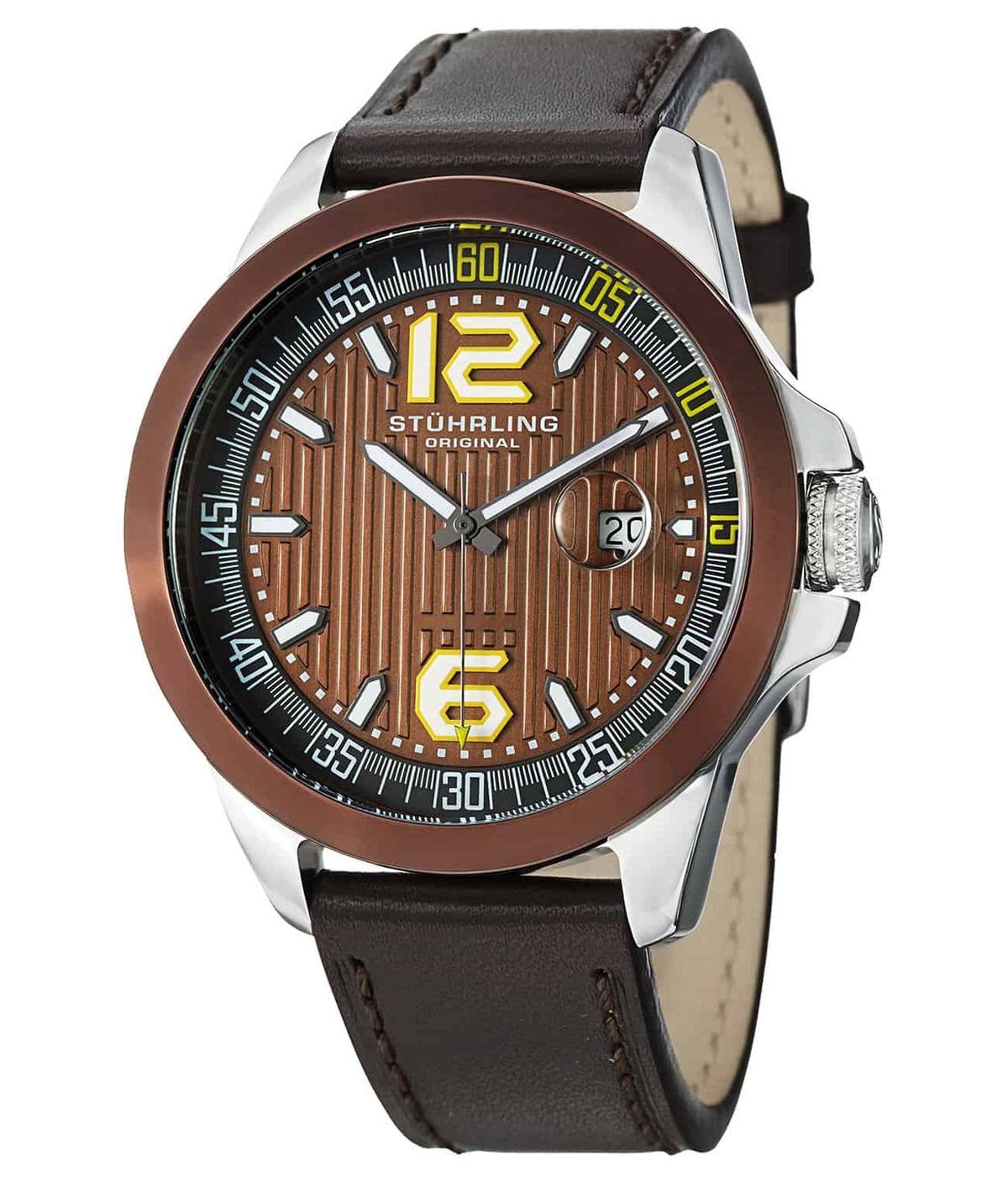 Brown/Silver/Brown