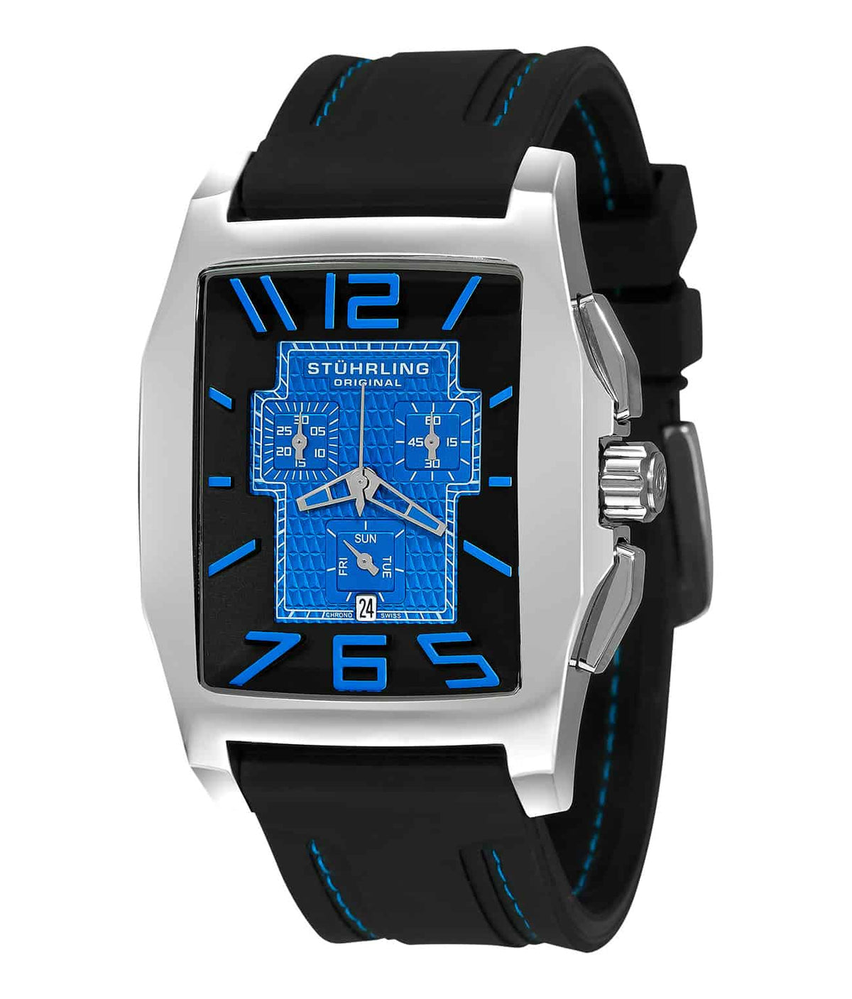 Blue/Silver/Black