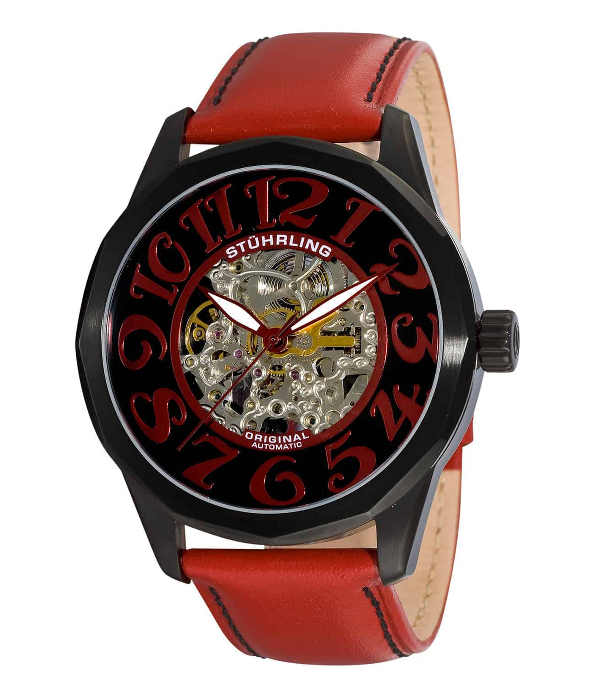 Black/Black PVD/Red