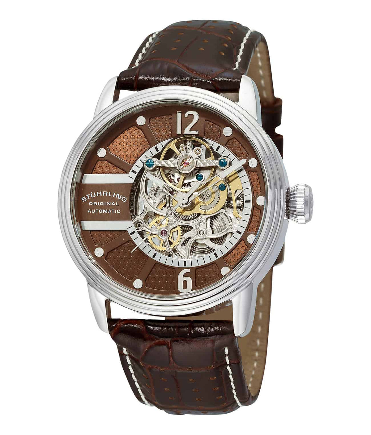Brown/Silver/Brown