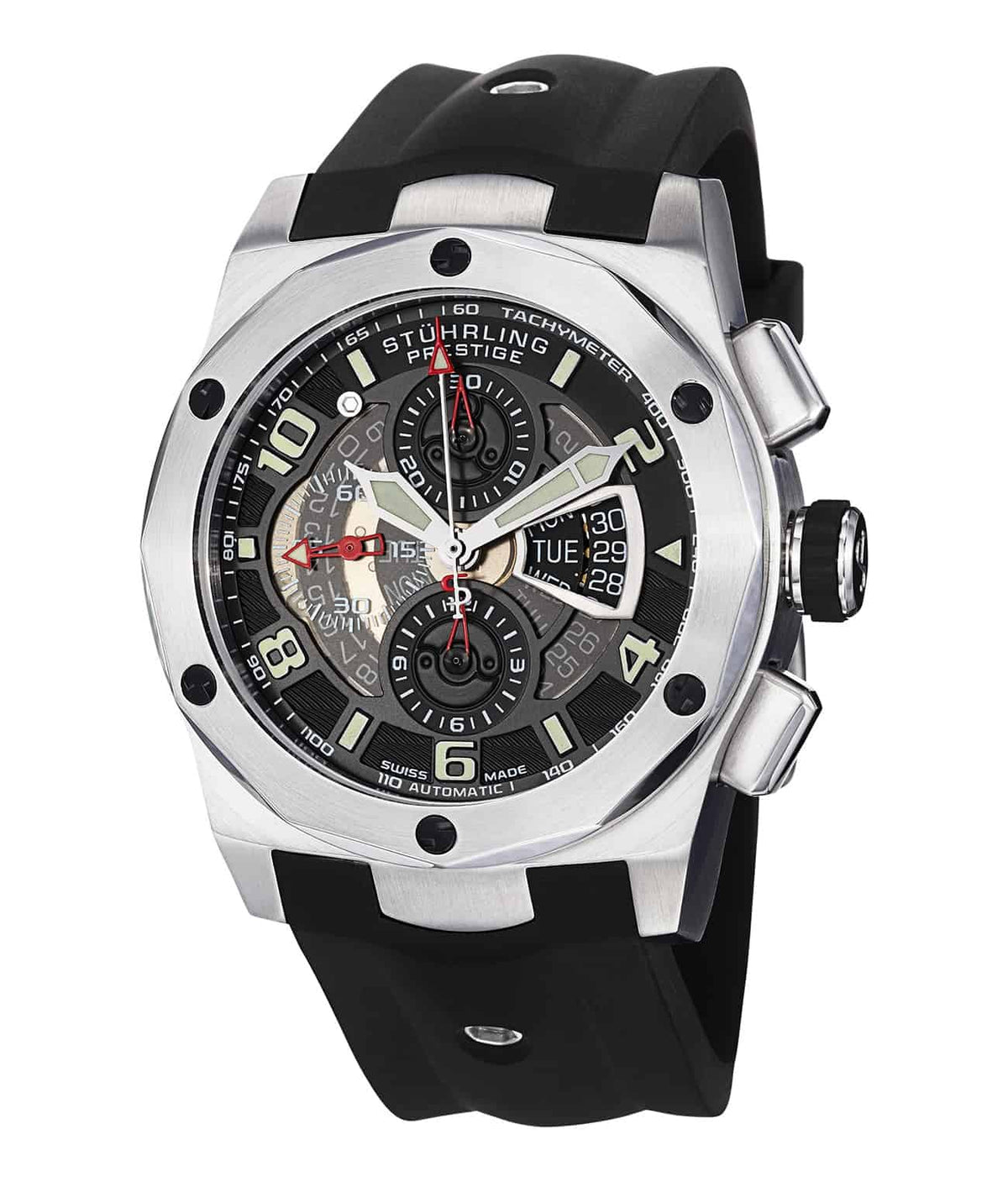 Black/Silver/Black