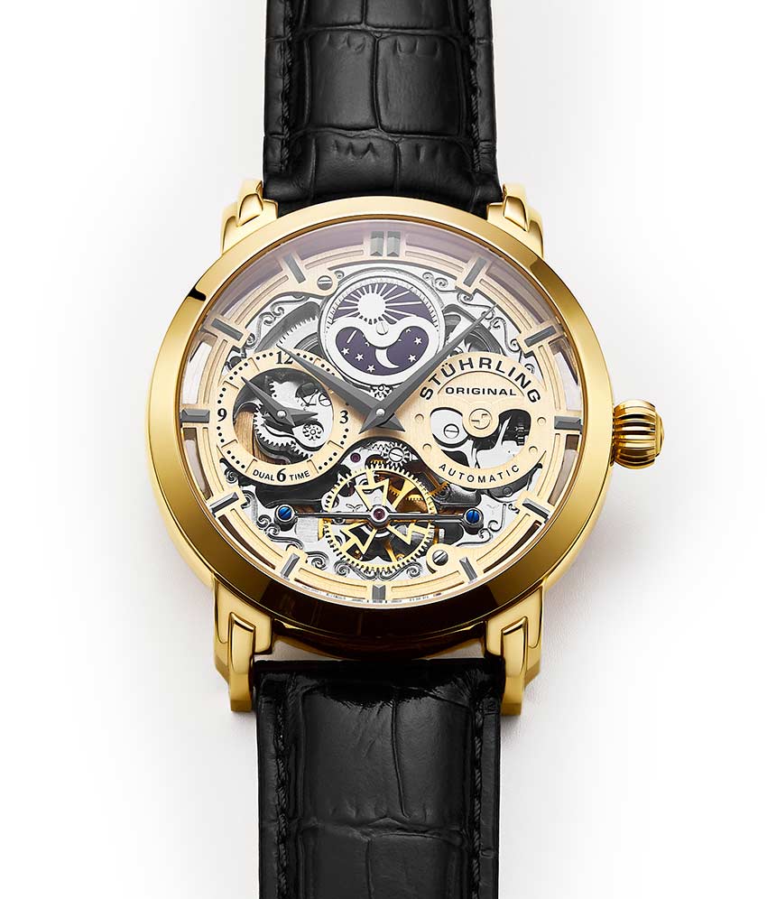 Gold Dial / Gold Case / Black Band