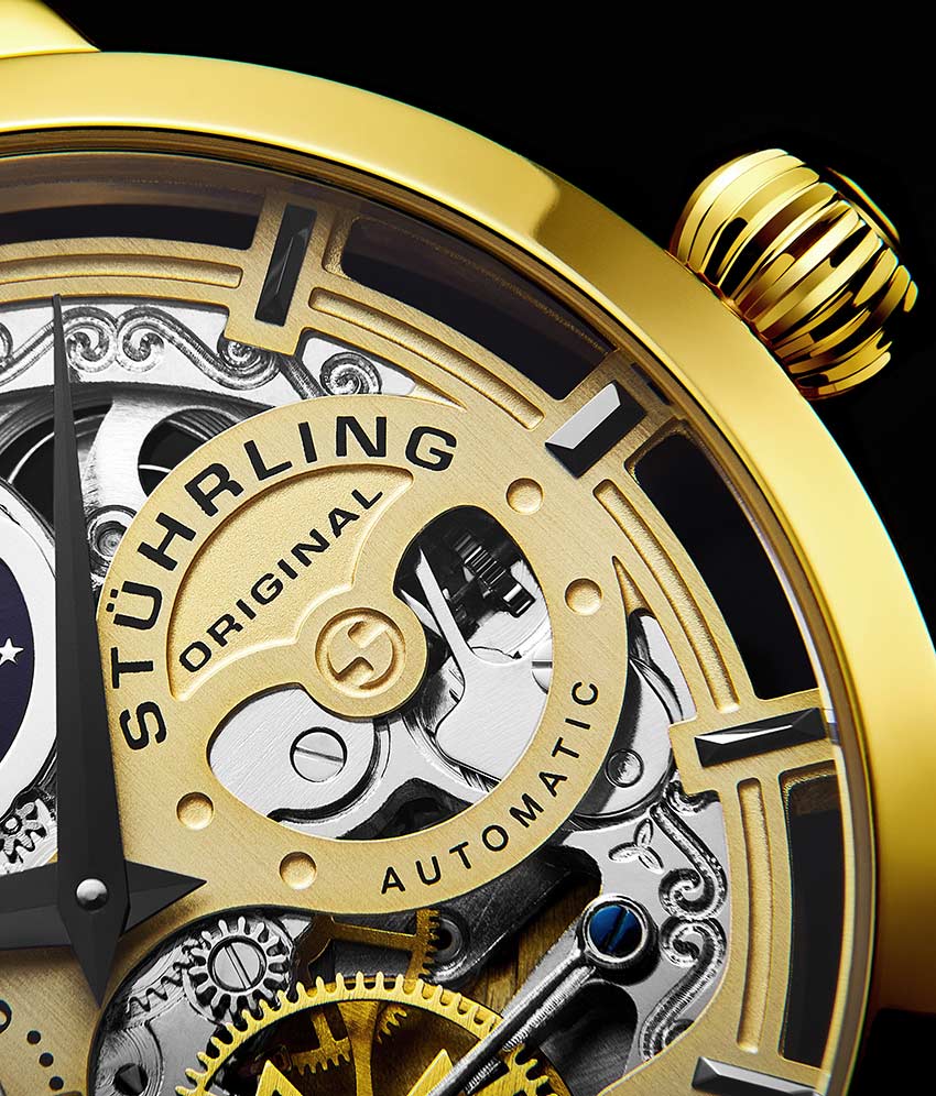 Automatic Dual Time Anatol, Swiss Automatic Gio and Stürhling Signature Pen