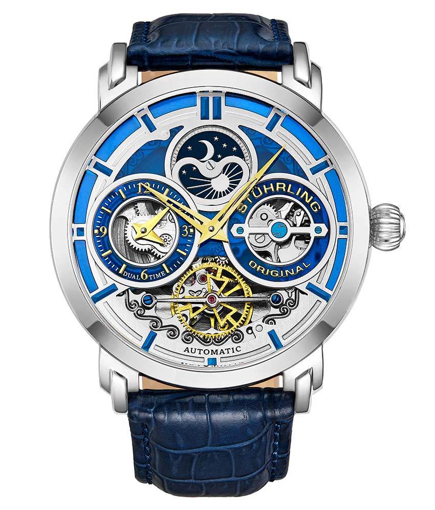 Blue Dial / Silver Case / Blue Band
