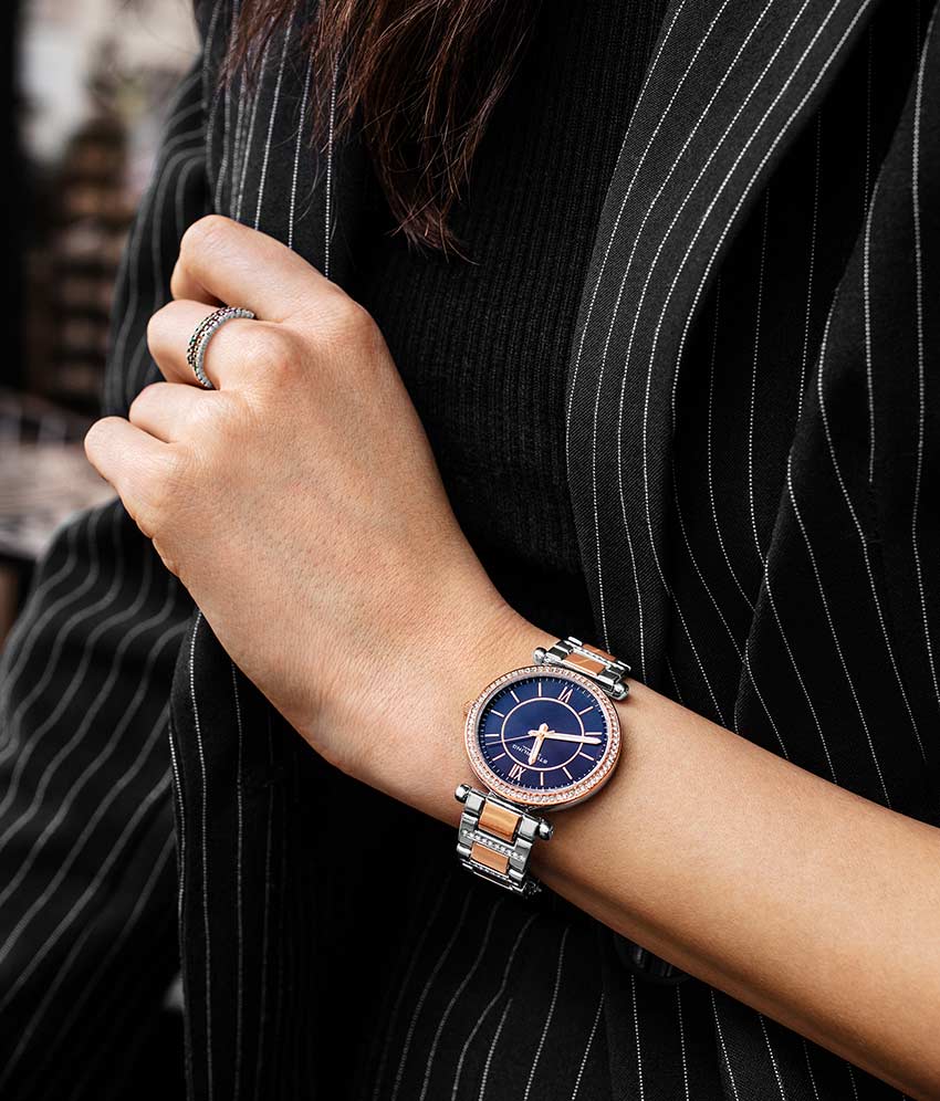 Blue/Silver/Rose