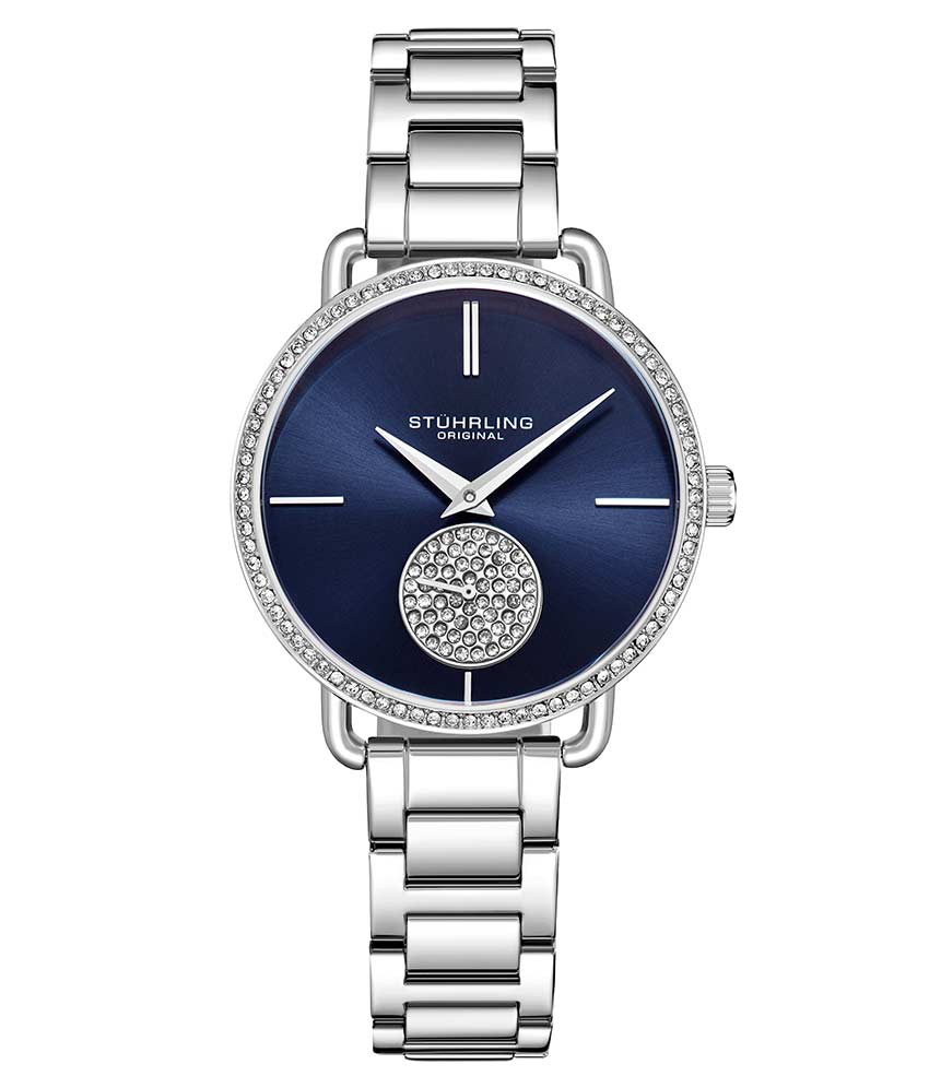 Blue Dial / Silver Case / Silver Band